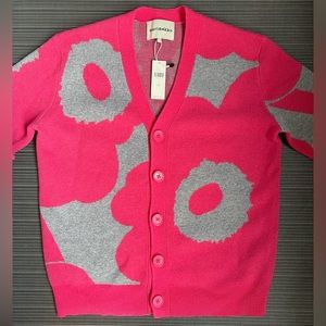 *NWT* Marimekko Sif Unikko wool cardigan (size XS)